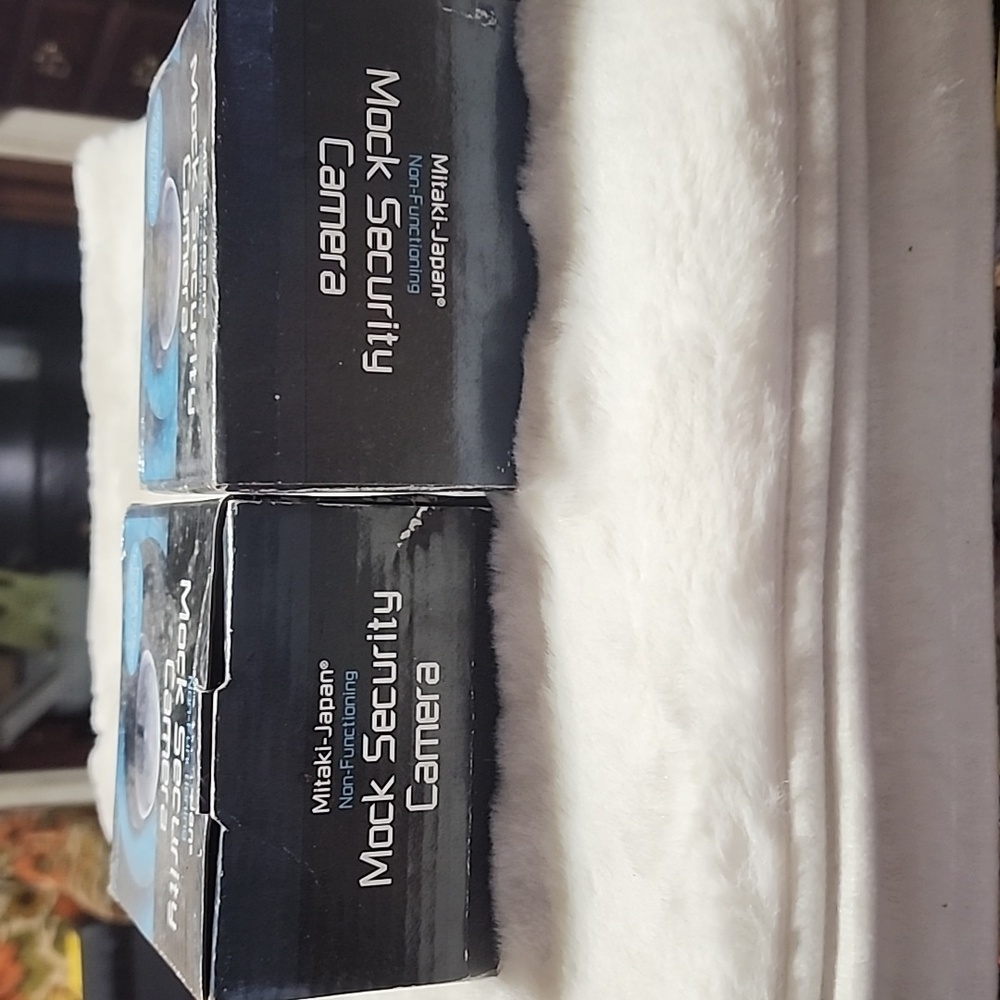 SET OF 2 - TOTAL.  NEW IN BOXES AND BUBBLE WRAP.  MOCK SECURITY CAMERAS. - Picture 2 of 4
